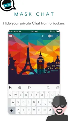 Mask chat - Hides Chat android App screenshot 1